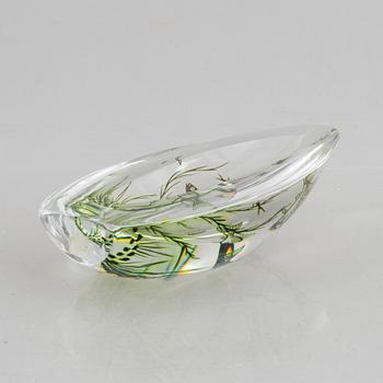 Edward Hald, a glass dish, Orrefors.