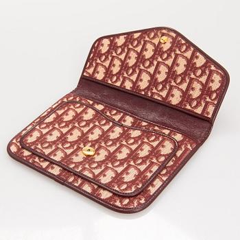 CHRISTIAN DIOR, VÄSKA samt CLUTCH.