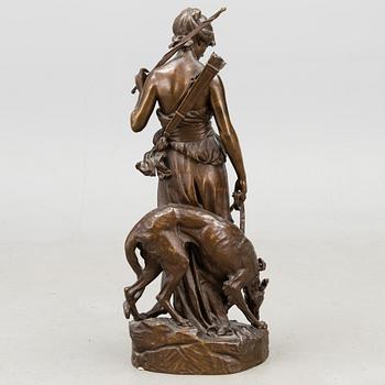 EUGÈNE ANTOINE AIZELIN, bronze, signed.
