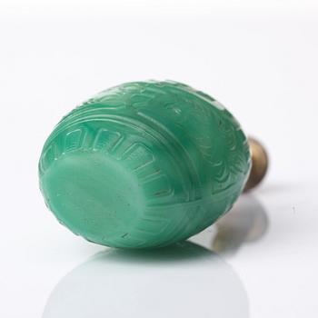 SNUSFLASKA med PROPP. Qingdynastin, 1800-tal.