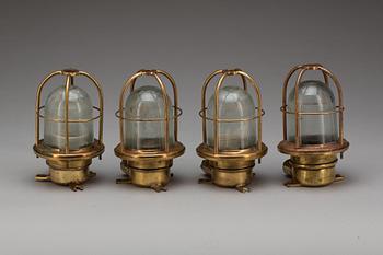 FARTYGSARMATURER, 4 st, snarlika, 1900-tal.