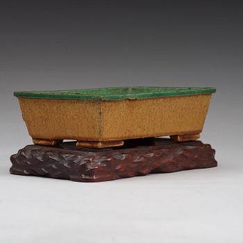 A ceramic censer, Ming dynasty (1368-1644).