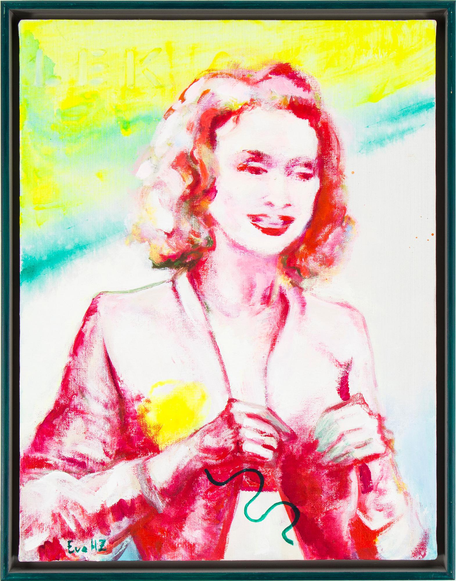 EVA ZETTERVALL, oil on canvas, signed Eva HZ.