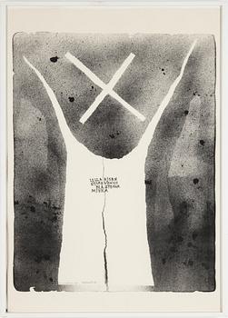 MADELEINE PYK & NILS GUNNAR ZANDER, litografi, signerad Madeleine Pyk Nils Gunnar Zander samt numrerad E.A. med blyerts.