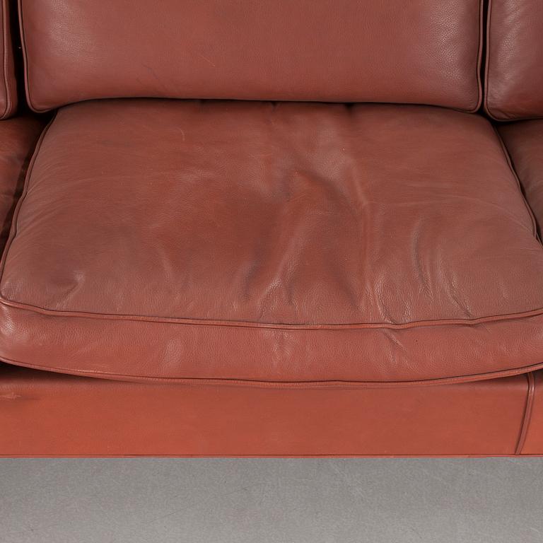 A "2443-39" sofa, designed by Børge Mogensen for Fredericia Stolefabrik, fourth quarter of the 20th cenutry.