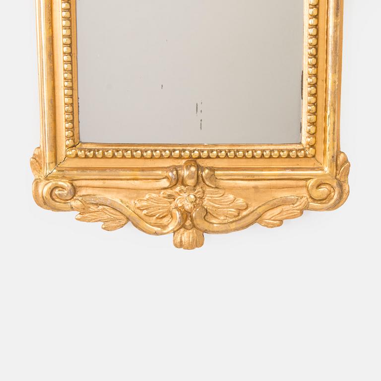 A mirror, late 19th century.