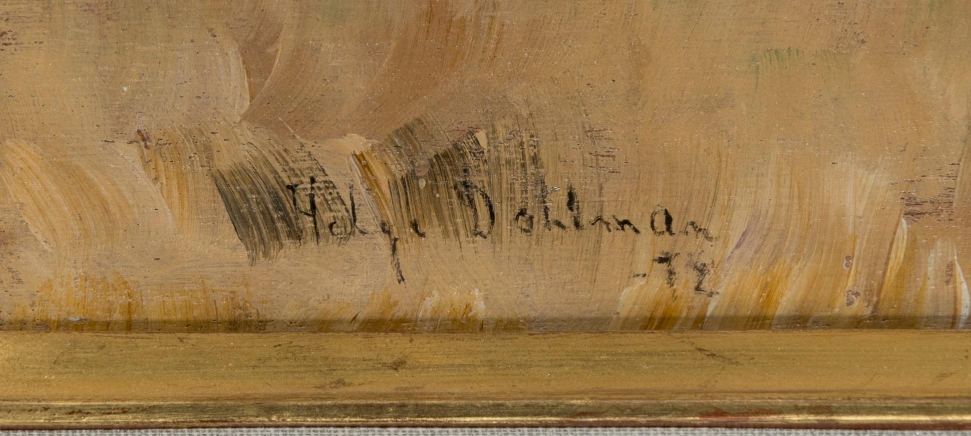 Helge Dahlman, Hus på äng.