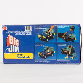 BIG JIM, Jeep i förpackning, Mattel, 1981.