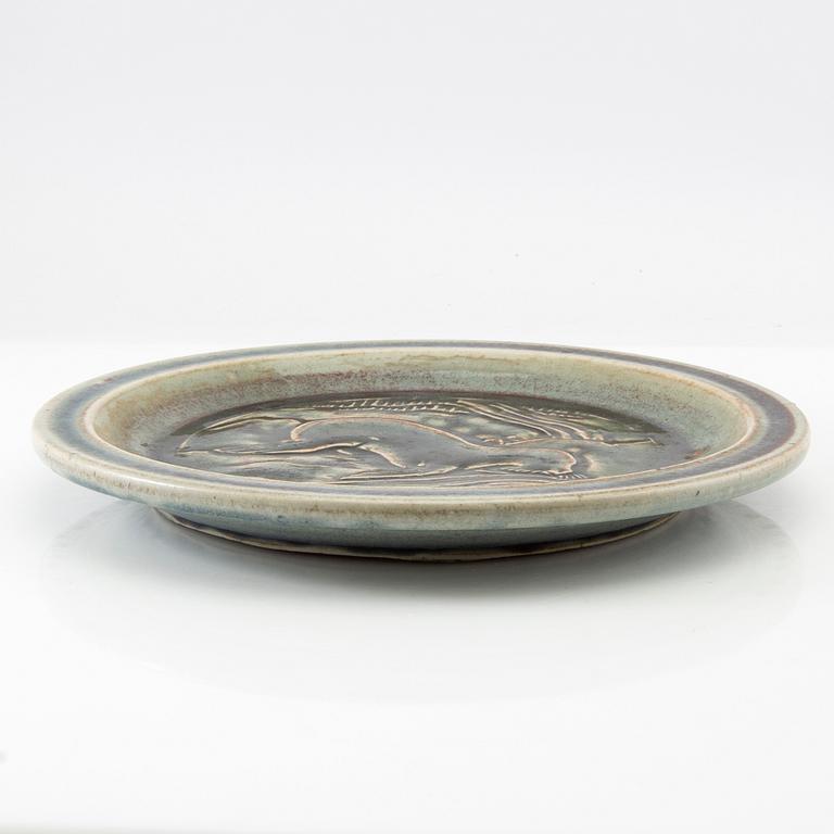 Gunnar Nylund, Bowl, Bing & Grøndahl, unique, 1926-28 Denmark.