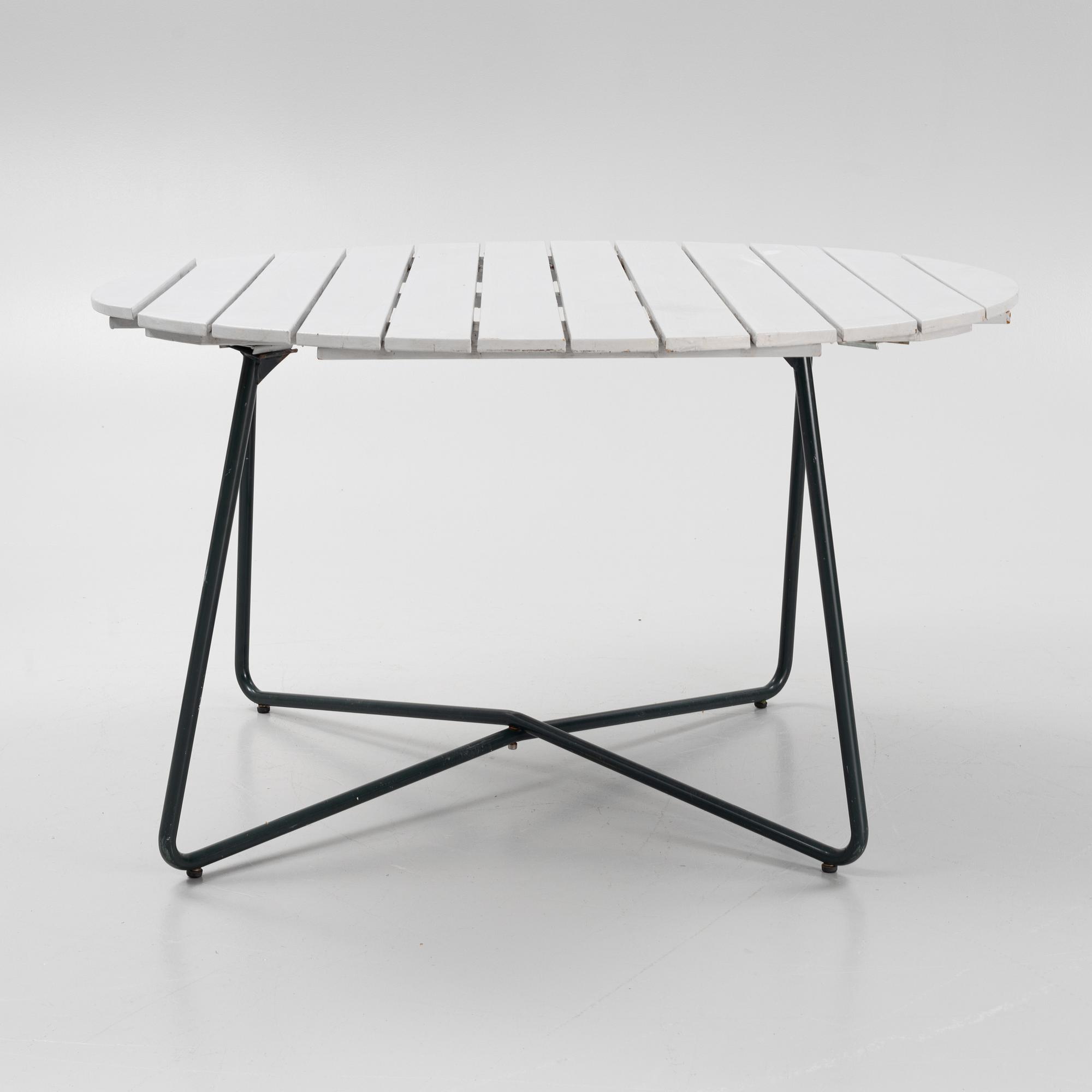 Garden furniture 6 pcs, Grythyttan late 1900s/2000s.