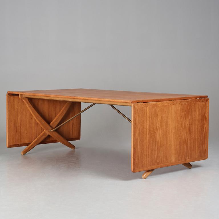 Hans J. Wegner, matbord med klaffar, Andreas Tuck, AT-314, Danmark 1950-60-tal.