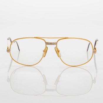 Cartier, 1980s 'Romance Santos' eyeglass frames.