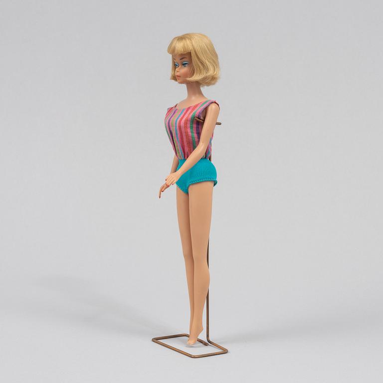 Barbie, doll, vintage "American Girl", Mattel 1966.