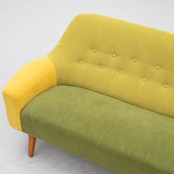A Swedish sofa and chair, mid 20th century.