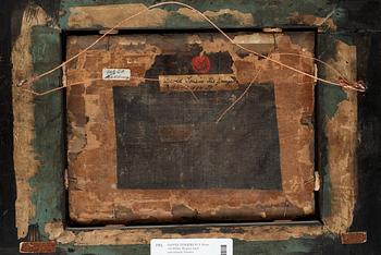 David Teniers d.y Hans efterföljd, Bygata med samtalande bönder.