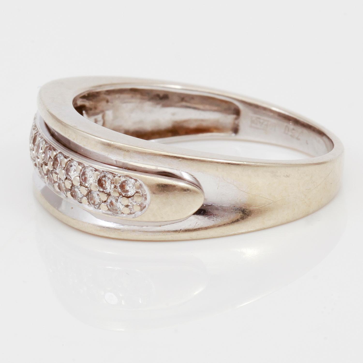 RING, diamanter, svenska stämplar.