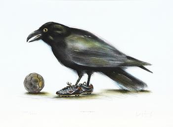 LASSE ÅBERG, färglitografier, 4 st, sign o numr 1444/2000.