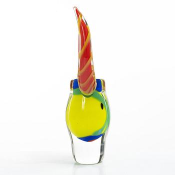 Erik Höglund, vas, glas, Studioglas, Strömbergshyttan, 1997.