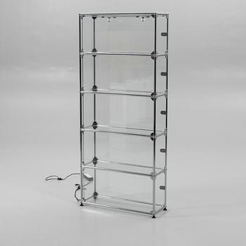 Display cabinet, USM Haller, 2000s.