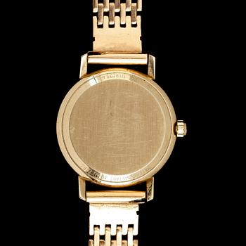 ARMBANDSUR, 18 k guld, Certina, armband 14 k guld. Total vikt inklusive urverk ca 29 g.