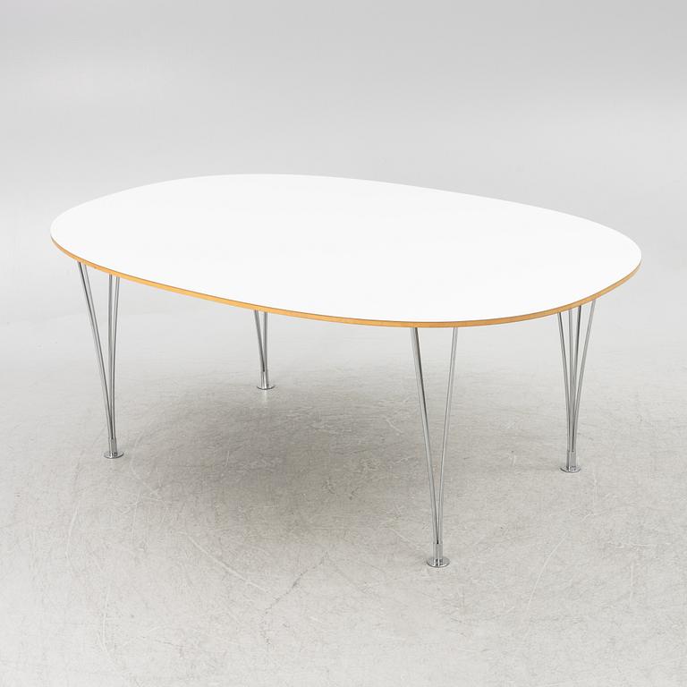 Piet Hein & Bruno Mathsson, table, "Superellipse" Fritz Hansen, Denmark.