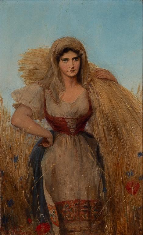 Raimund von Wichera, Translation: "Harvest time.".