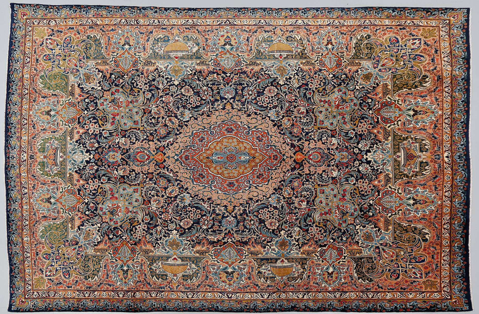 MATTA, Kashmar, 1900-talets senare del, ca 378 x 296 cm.