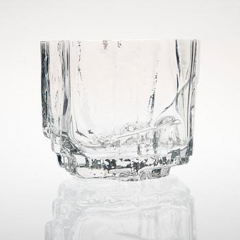 VAS, glas, signerad Tapio Wirkkala, Iittala.