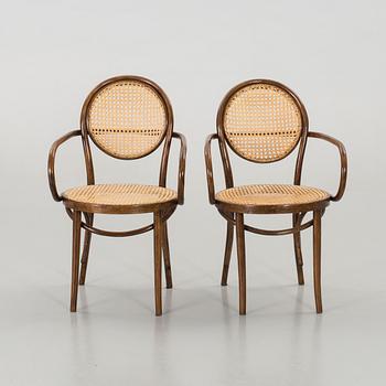 A PAIR OF BENTWOOD CHAIRS SECOND HALF OF 20TH CENTURY,