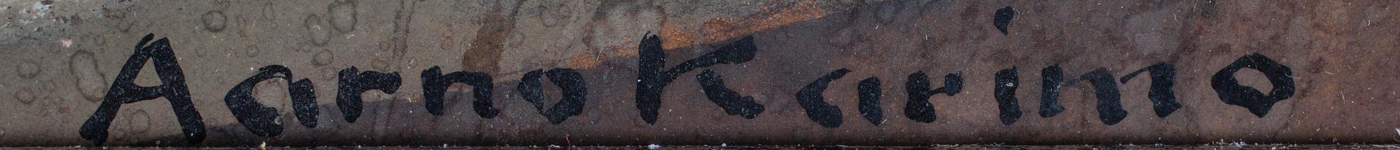 AARNO KARIMO, gouache, signerad.