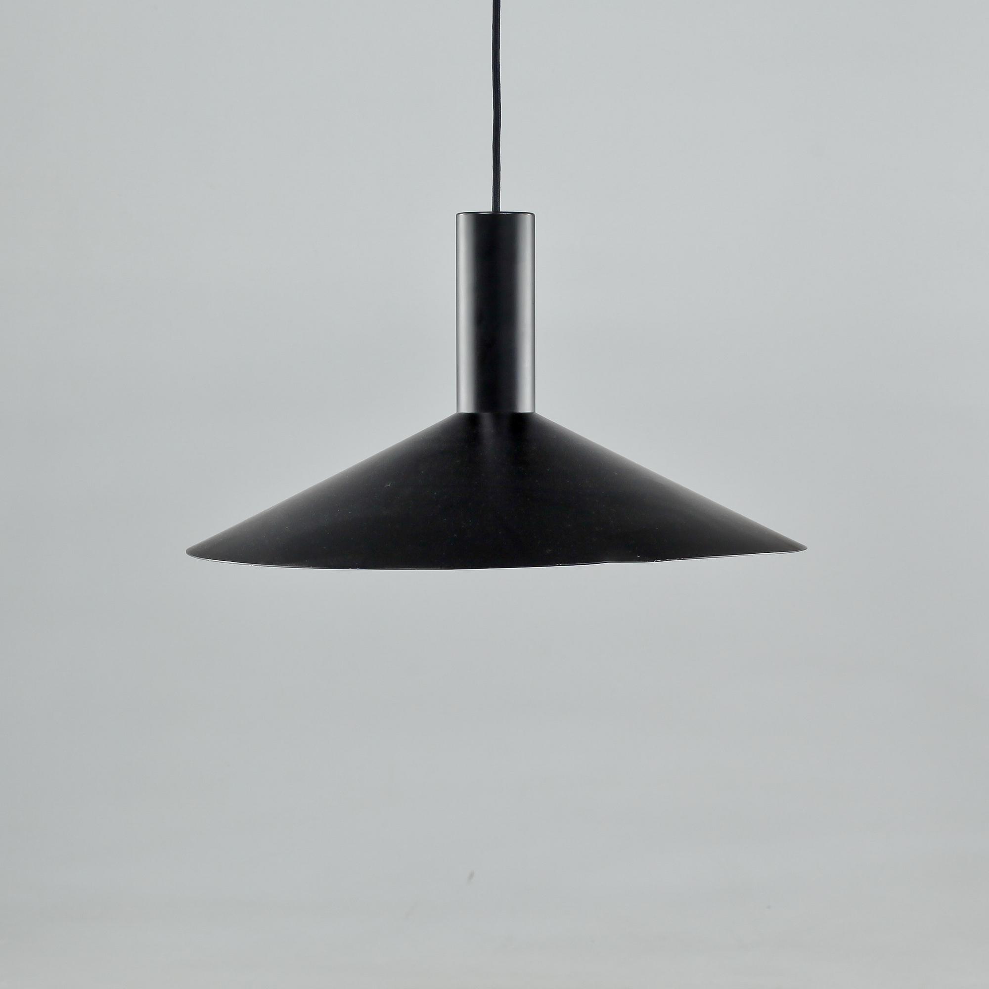 TAKLAMPA, Fog & Morup, 1900-talets andra hälft. Höjd ca 26 cm.