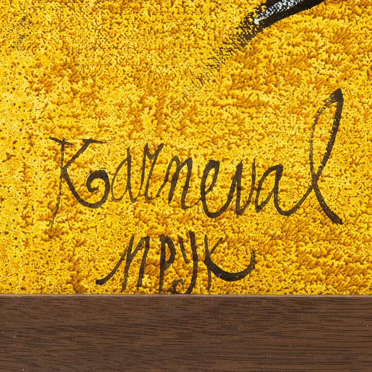 MADELEINE PYK, signerad M. Pyk, olja på duk.