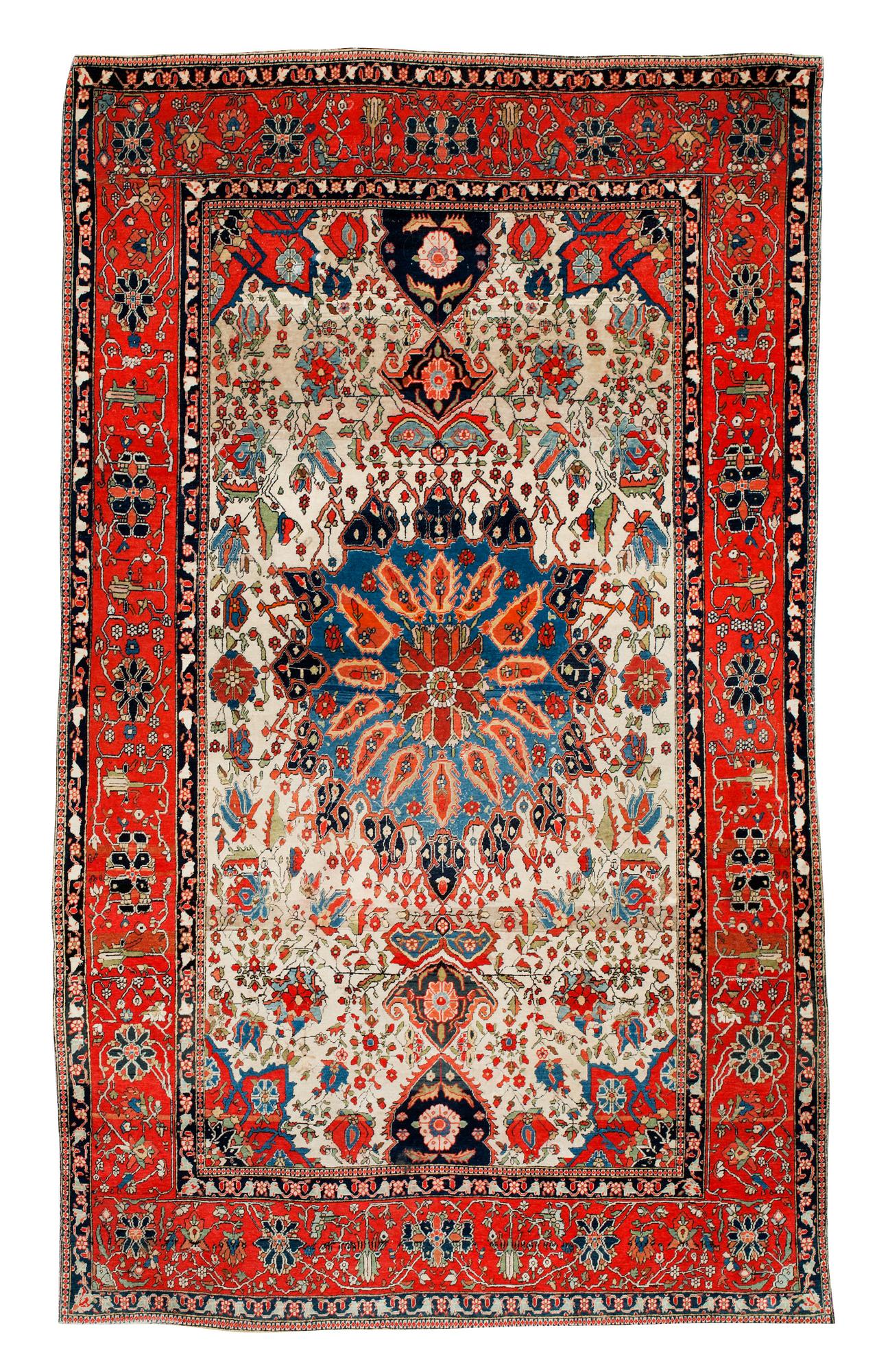 SEMIANTIK KESHAN sk Motachem. 210,5 x 131 cm.