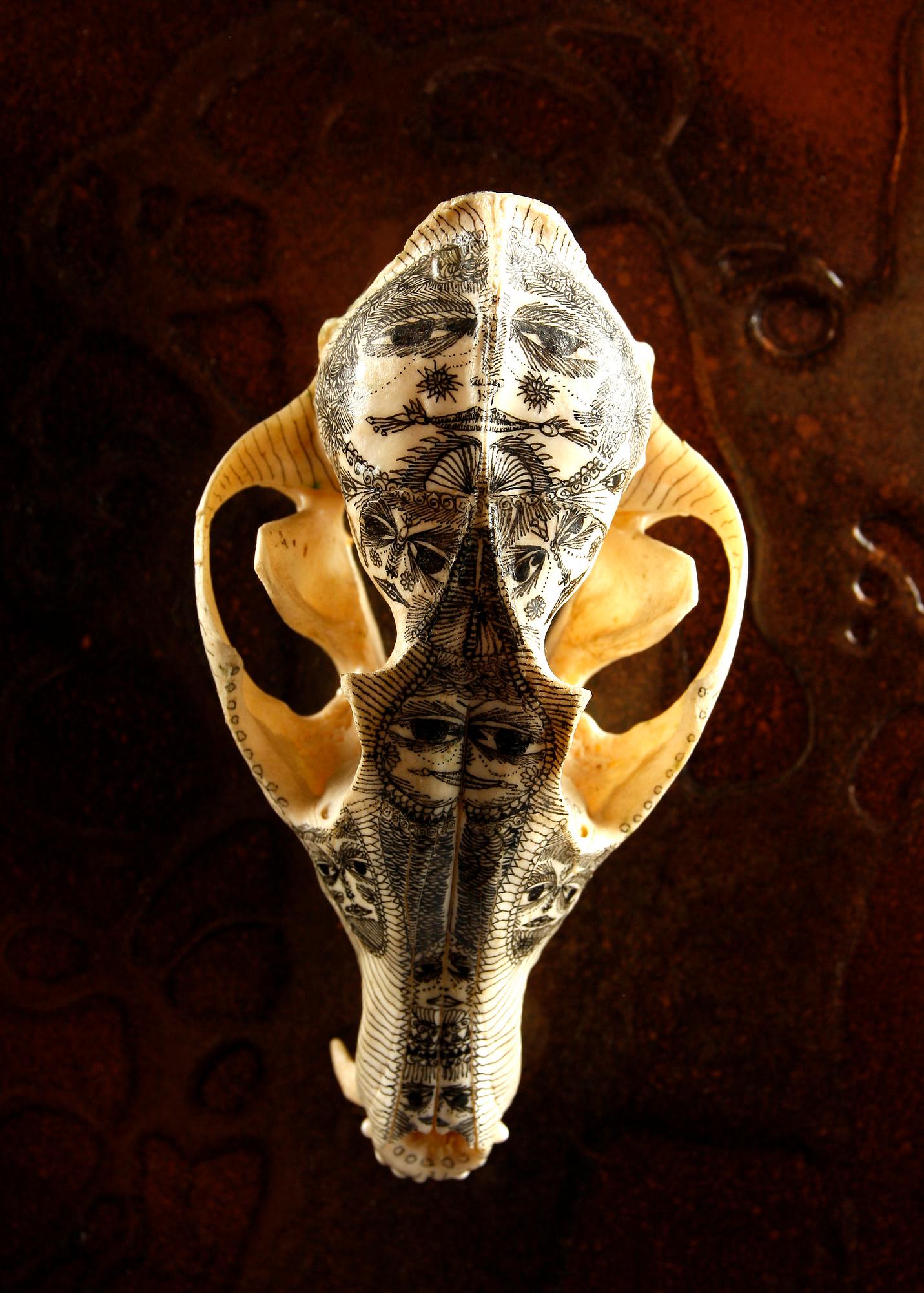 RAGNAR WOLLSCHLÄGER, olja/montage på pannå, sign o dat 69.