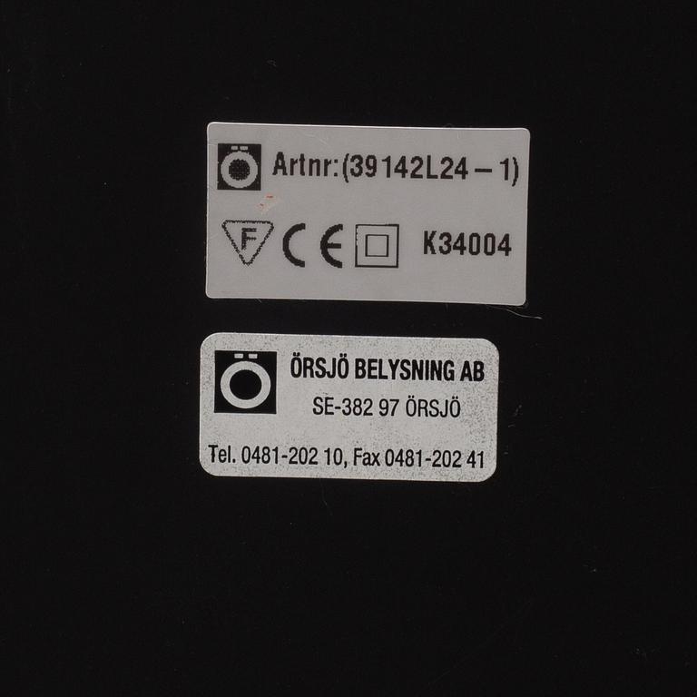 Three floor lamps, Örsjö Belysning AB, Örsjö.