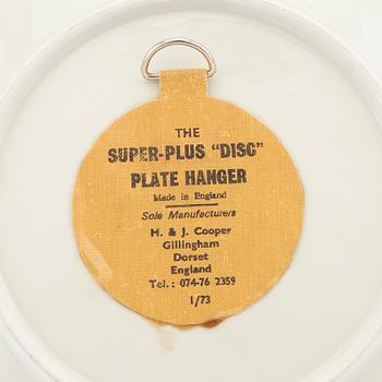 Piero Fornasetti, tallrikar, 5 st, "Astro Labio", Milano, Italien porslin.