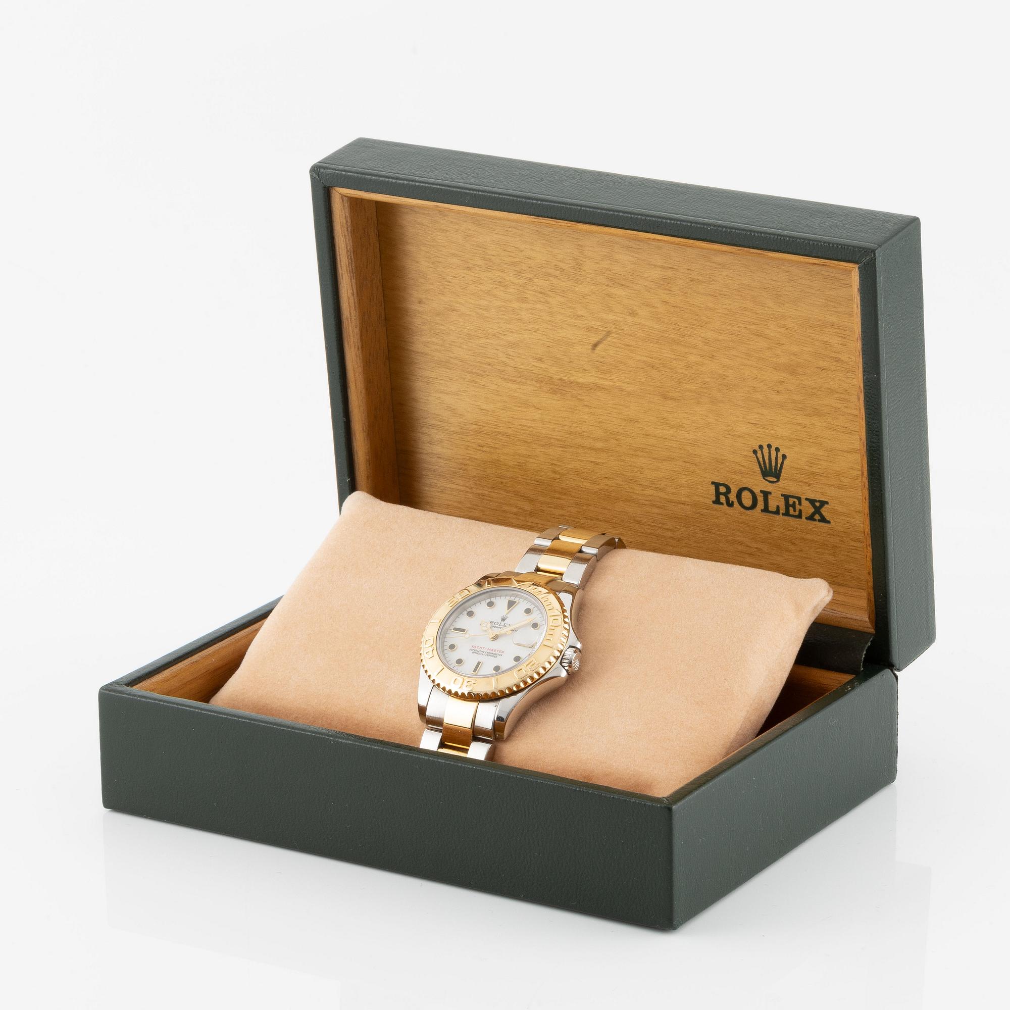 Rolex, Yacht-Master, Midsize, "Onyx", "Swiss Only", ca 1998.