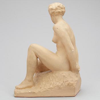 OKÄND KONSTNÄR, skulptur, terrakotta, signerad Esther Eppens.