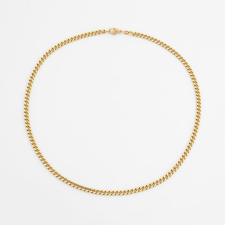 18K gold necklace, Balesta.