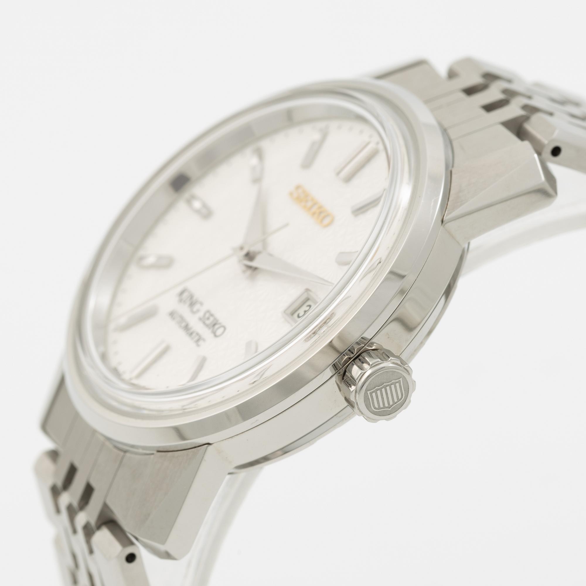 Seiko, King Seiko, "Kiku", "110th Anniversary", "Limited Edt", wristwatch, 38.6 mm.