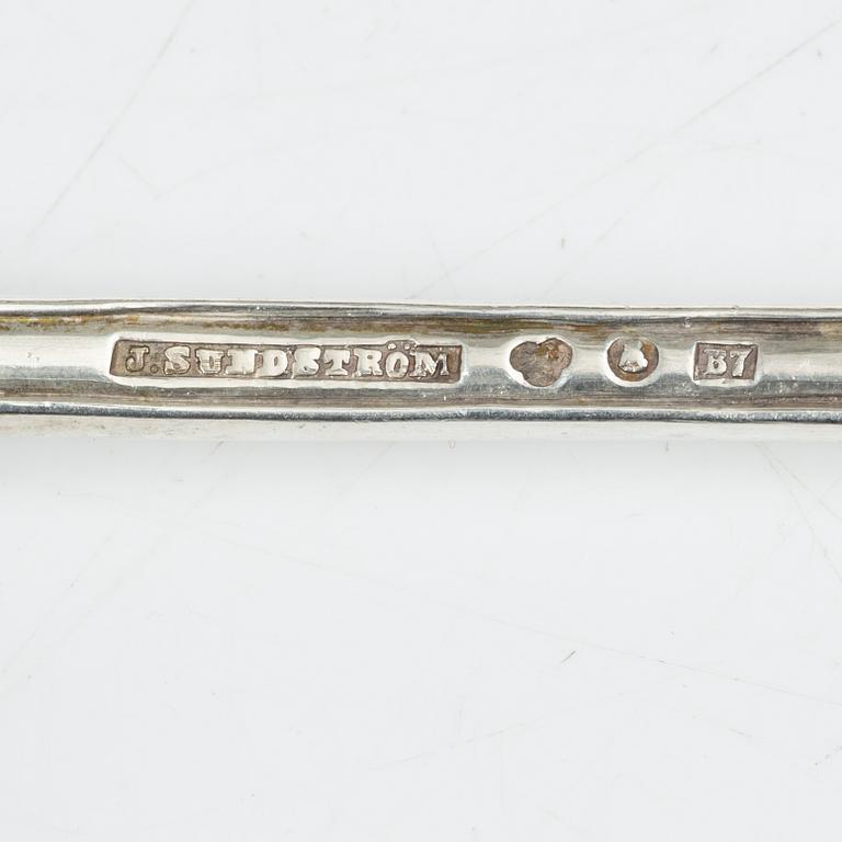 A 69 piece silver cutlery service, model "Empire", including C.G. Hallberg, 20th century.