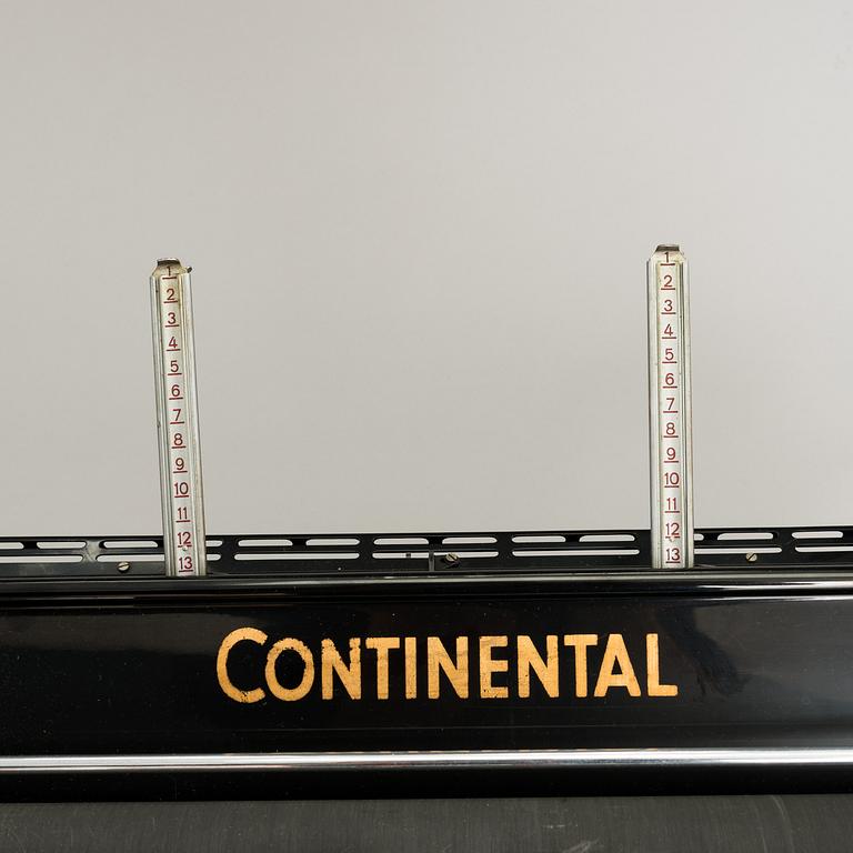 A Continental Ttypewriter and Burroughs calculator, first half of the 20th century.