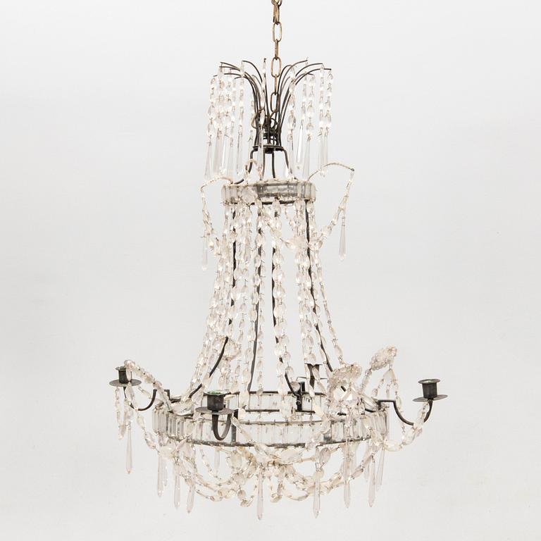 Chandelier, second half of the 19th century.