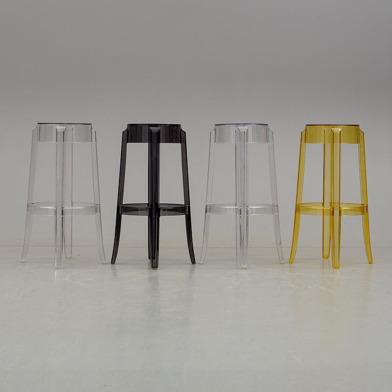 BARPALLAR, 4 st, "Charles Ghost", Philippe Starck, Kartell.