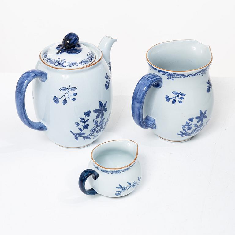 Dinner service, approximately 63 pieces, stoneware and porcelain, "East India", Rörstrand.