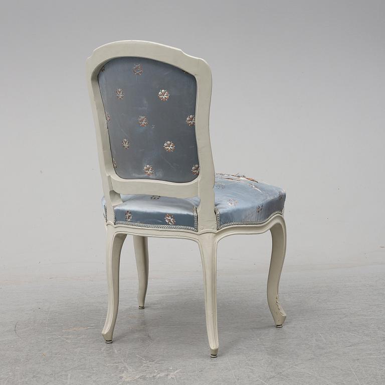 A mid 18th Century rococo chair.