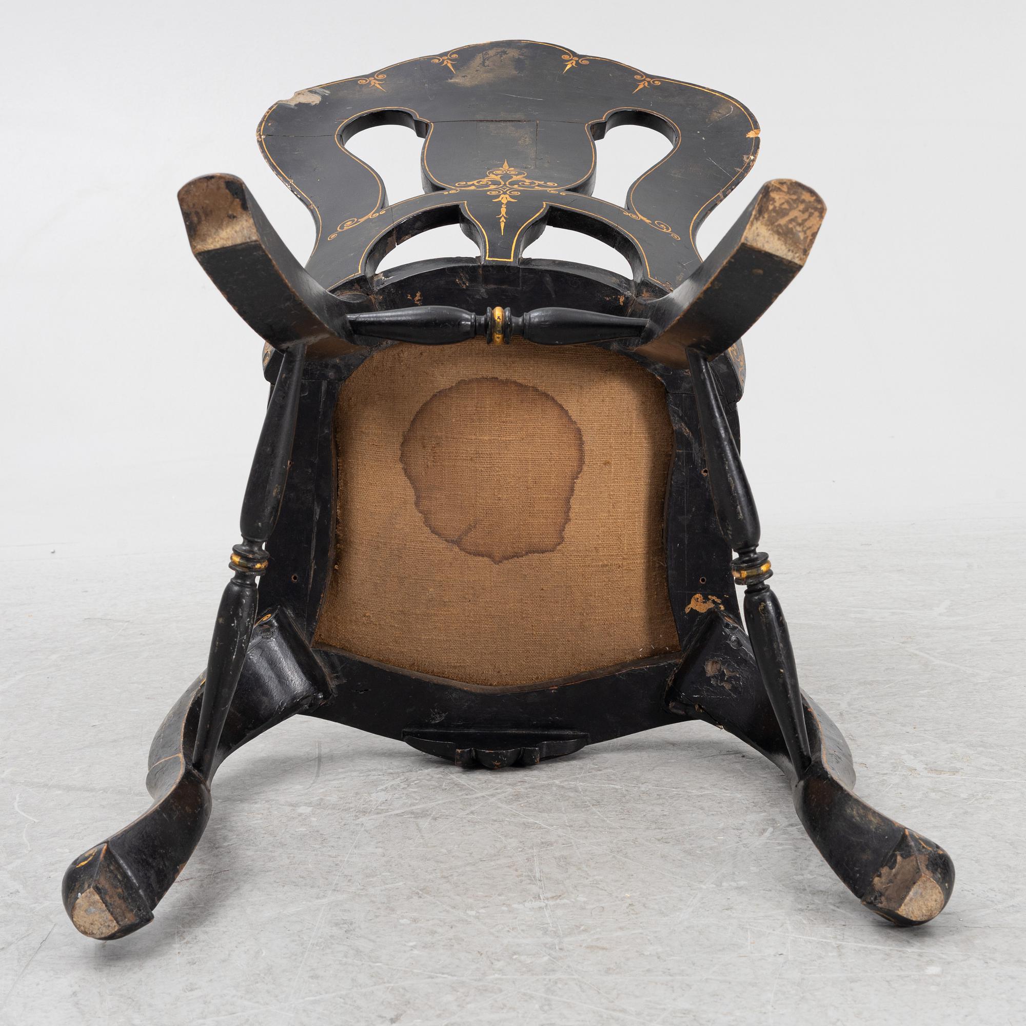 A mid-19th Century Victorian Chair.