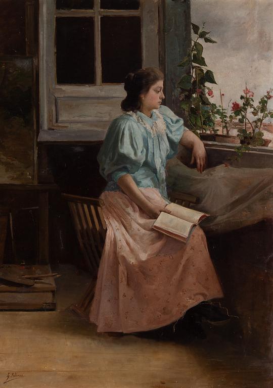 Gabriel Palencia Y Ubanell, oil on canvas, signed.