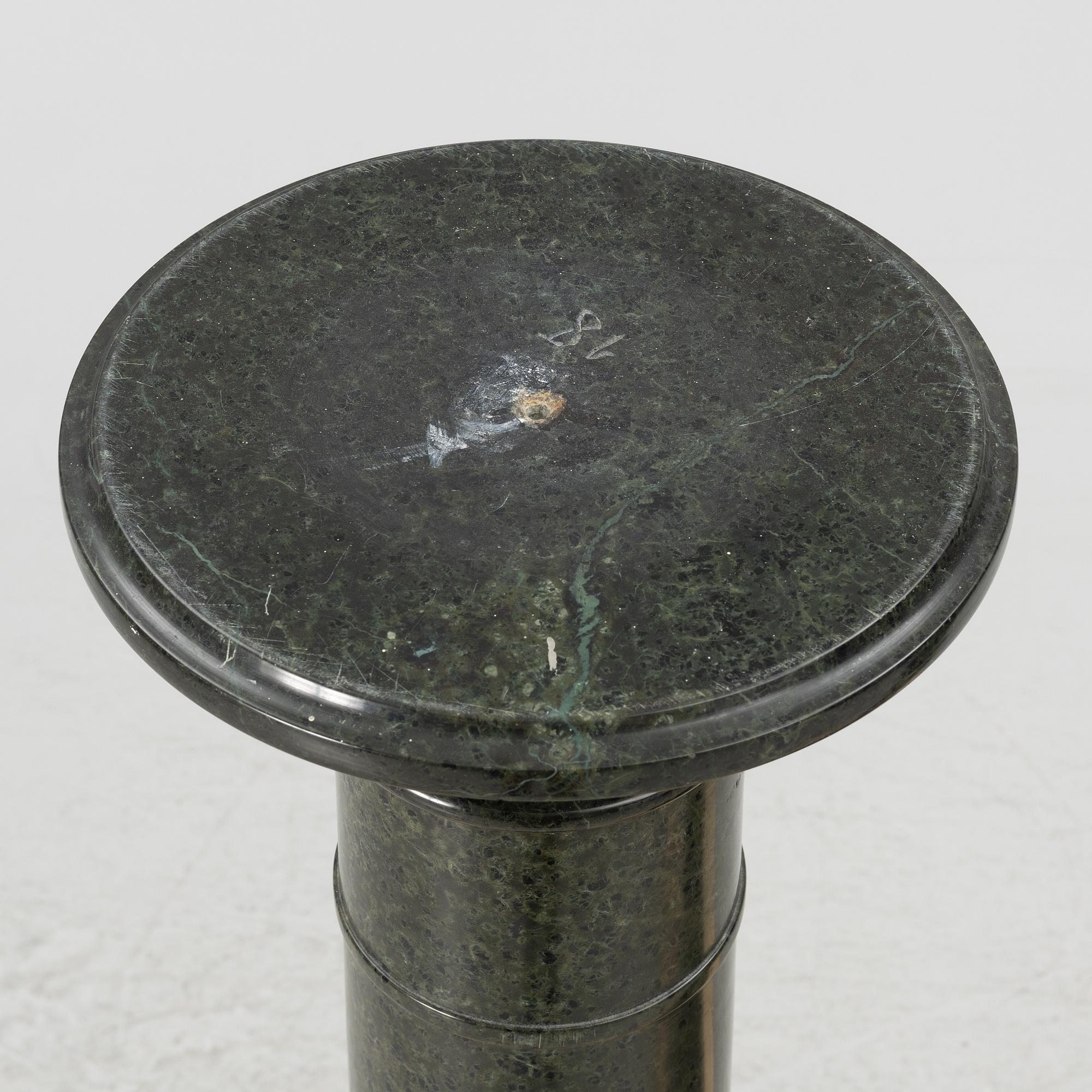 Two Pedestals, around the year 1900.