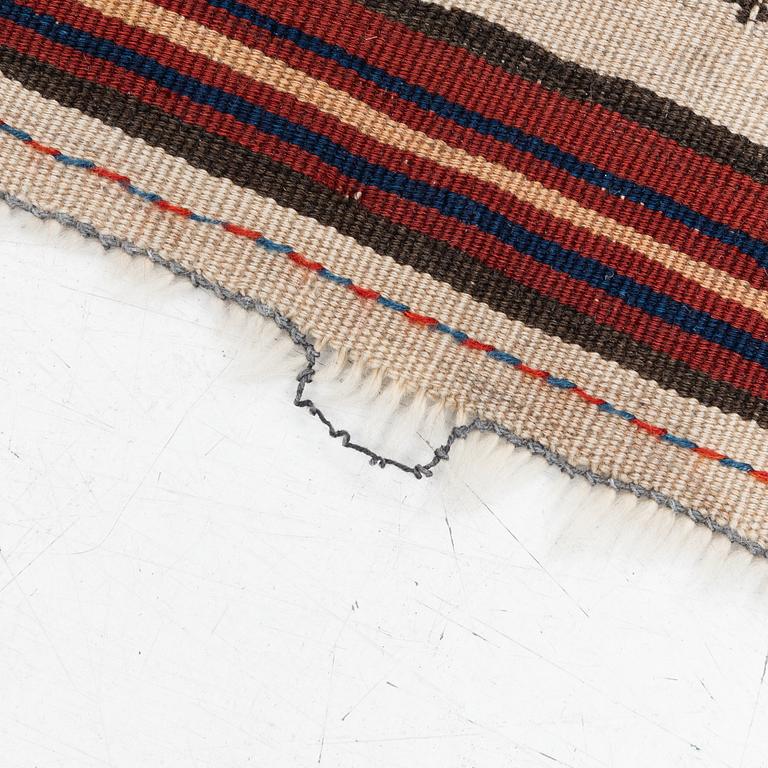 Rug, Kelim, semi-antique, approx. 272 x 155 cm.